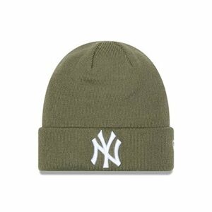 Kulich New Era MLB League Essential Cuff Knit NY Yankees Olive