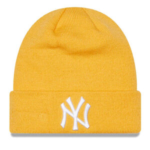 Kulich NEW ERA MLB NY Yankees League essential Cuff Beanie Yellow