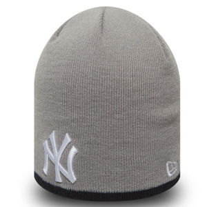 Kulich New Era MLB Team Skull knit NY Yankees Grey