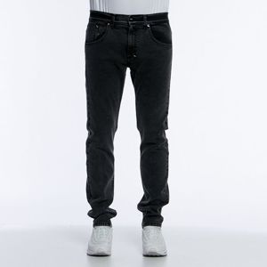Pants Mass Denim Classics Jeans Straight Fit black stone washed
