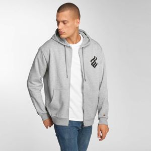 Rocawear / Zip Hoodie Brand in grey
