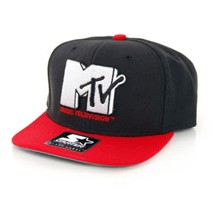 Starter MTV Icon Logo 3 Tone Black Red