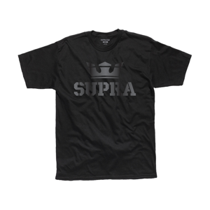Supra Basic Logo T-shirt Black Black