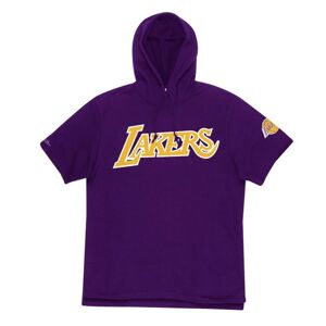 Sweatshirt Mitchell & Ness Los Angeles Lakers Gameday S/S FT Hoody purple