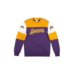Sweatshirt Mitchell & Ness Los Angeles Lakers Perfect Season Crew Fleece purple