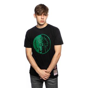 T-shirt Mitchell & Ness Boston Celtics black Split Logo Tee