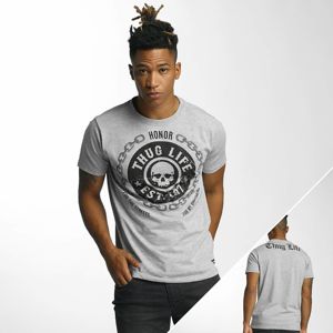 Thug Life Barley T-Shirt Grey Melange