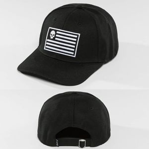 Thug Life / Fitted Cap Flag in black