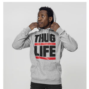 Thug Life Thug Life Block Logo Hoody grey