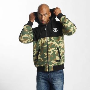 Thug Life / Zip Hoodie Wired in camouflage