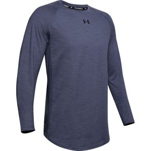 Under Armour Charged Cotton LS-BLU