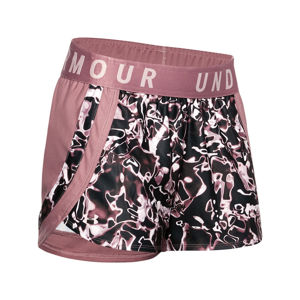 Under Armour Play Up 3.0 Printed Shorts-PNK