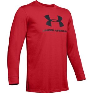 Under Armour SPORTSTYLE LOGO LS-RED