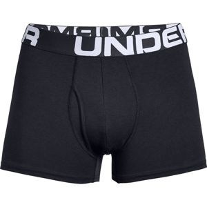 Under Armour UA Charged Cotton 3in 3 Pack-BLK