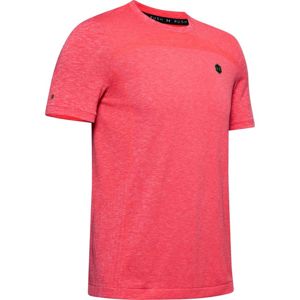 Under Armour UA Rush Seamless Fitted SS-RED