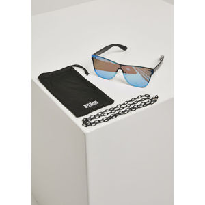 Urban Classics 103 Chain Sunglasses black/blue