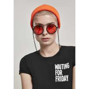 Urban Classics 104 Chain Sunglasses black/orange