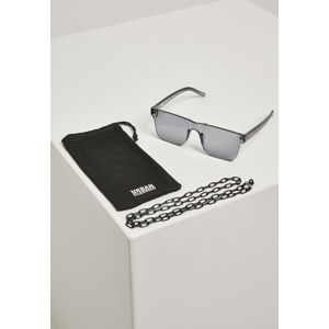 Urban Classics 105 Chain Sunglasses black transparent