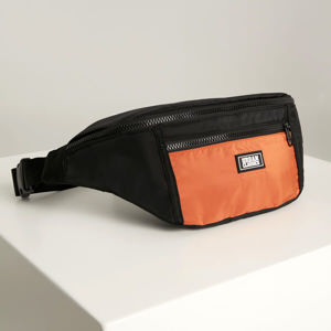 Urban Classics 2-Tone Shoulder Bag black/orange