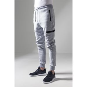 Urban Classics Athletic Interlock Sweatpants grey