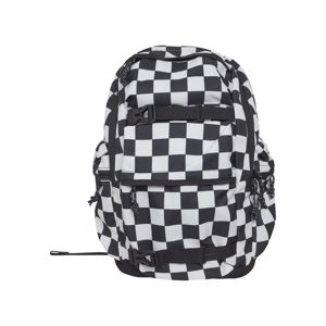 Urban Classics Backpack Checker black & white black/white