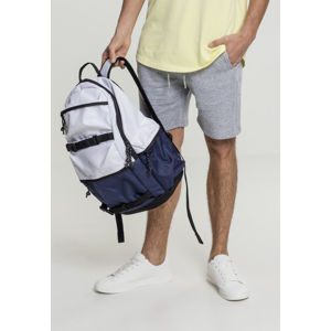 Urban Classics Backpack Colourblocking white/navy/black