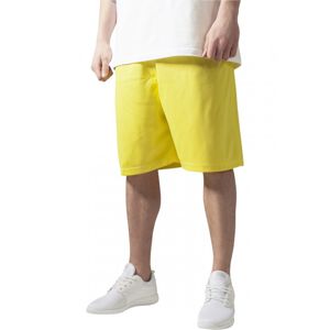 Urban Classics Bball Mesh Shorts yellow