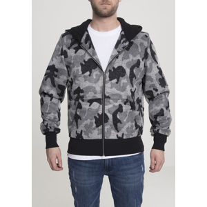 Urban Classics Camo Zip Jacket dark camouflage
