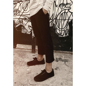 Urban Classics Cropped Terry Pants black