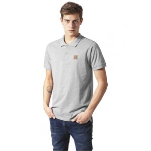 Urban Classics Heavy Polo Pique Shirt grey