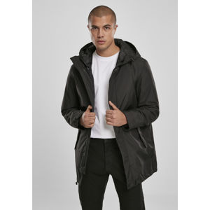 Urban Classics Hooded Long Jacket schwarz