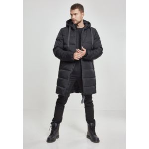 Urban Classics Hooded Puffer Coat black