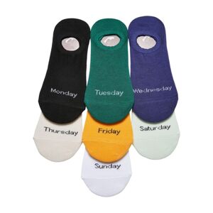 Urban Classics Invisible Weekly Socks 7-Pack multicolor