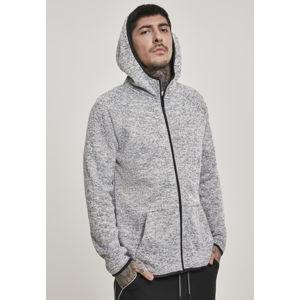 Urban Classics Knit Fleece Zip Hoody grey