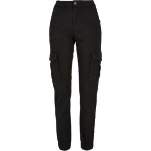 Urban Classics Ladies Cotton Twill Utility Pants black