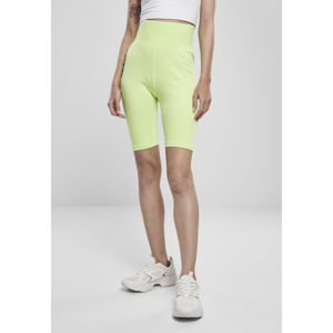 Urban Classics Ladies High Waist Cycle Shorts electriclime