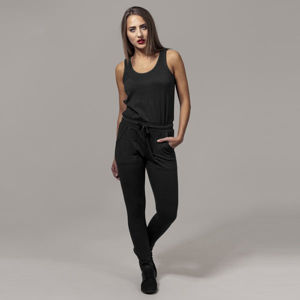 Urban Classics Ladies Melange Jumpsuit black/black