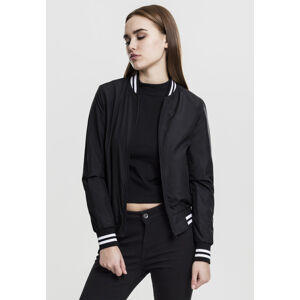 Urban Classics Ladies Nylon College Jacket black