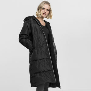 Urban Classics Ladies Oversized Hooded Puffer Coat black/black