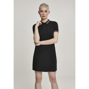 Urban Classics Ladies Polo Dress black