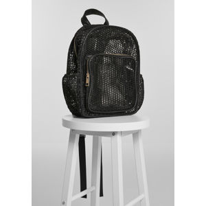 Urban Classics Lady Backpack Mesh Transparent black