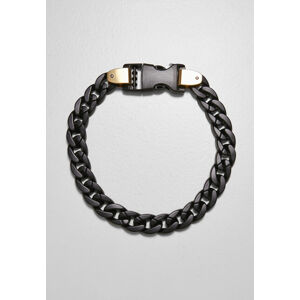 Urban Classics Light Chain Necklace black/gold