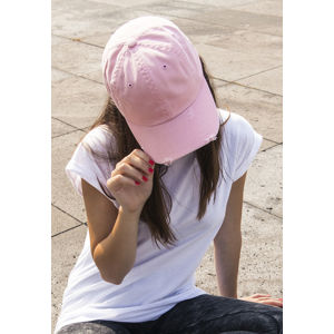 Urban Classics Low Profile Destroyed Cap pink