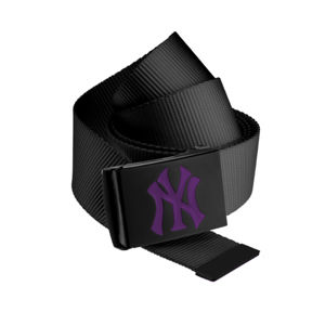 Urban Classics MLB Premium Black Woven Belt Single purple