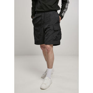 Urban Classics Nylon Cargo Shorts black