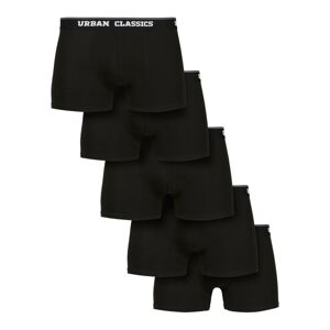 Urban Classics Organic Boxer Shorts 5-Pack blk+blk+blk+blk+blk