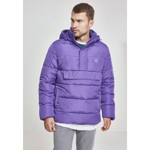 Urban Classics Pull Over Puffer Jacket ultraviolet