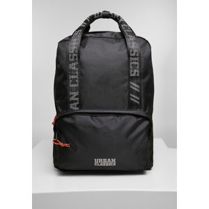 Urban Classics Recycled Ribstop Backpack black
