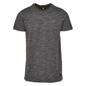 Southpole Shoulder Panel Tech Tee marled charcoal