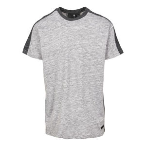 Southpole Shoulder Panel Tech Tee marled grey